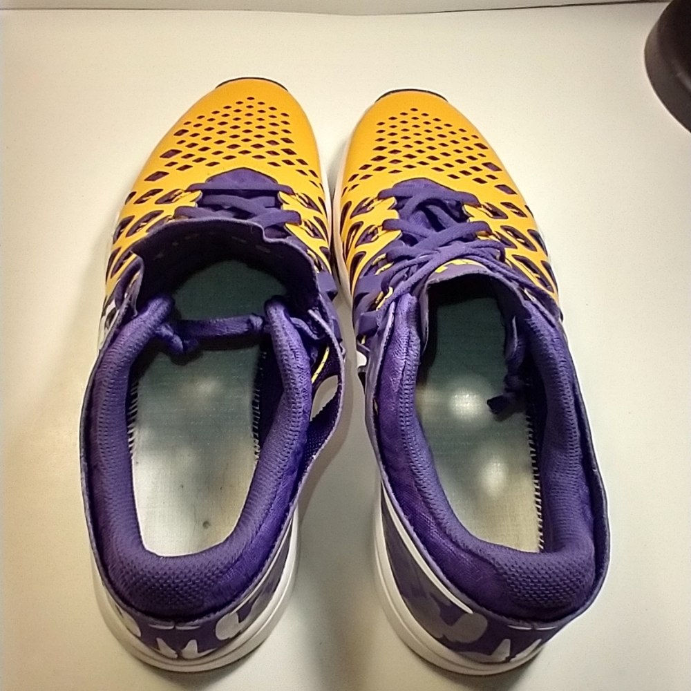 Nike Train Speed 4 AMP LSU Tigers NCAA Sneakers Shoes Men's sz 10. - Picture 7 of 10